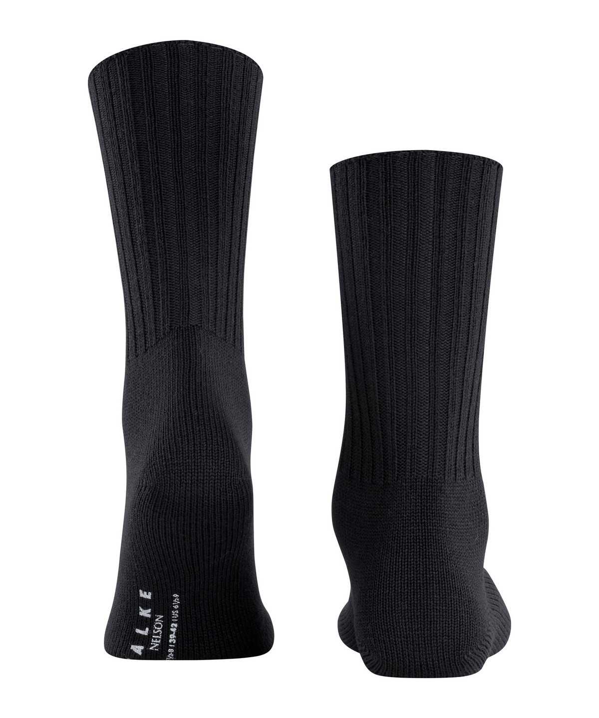 Skarpetki Falke Nelson Boot socks Męskie Czarne | VJKCTW-162