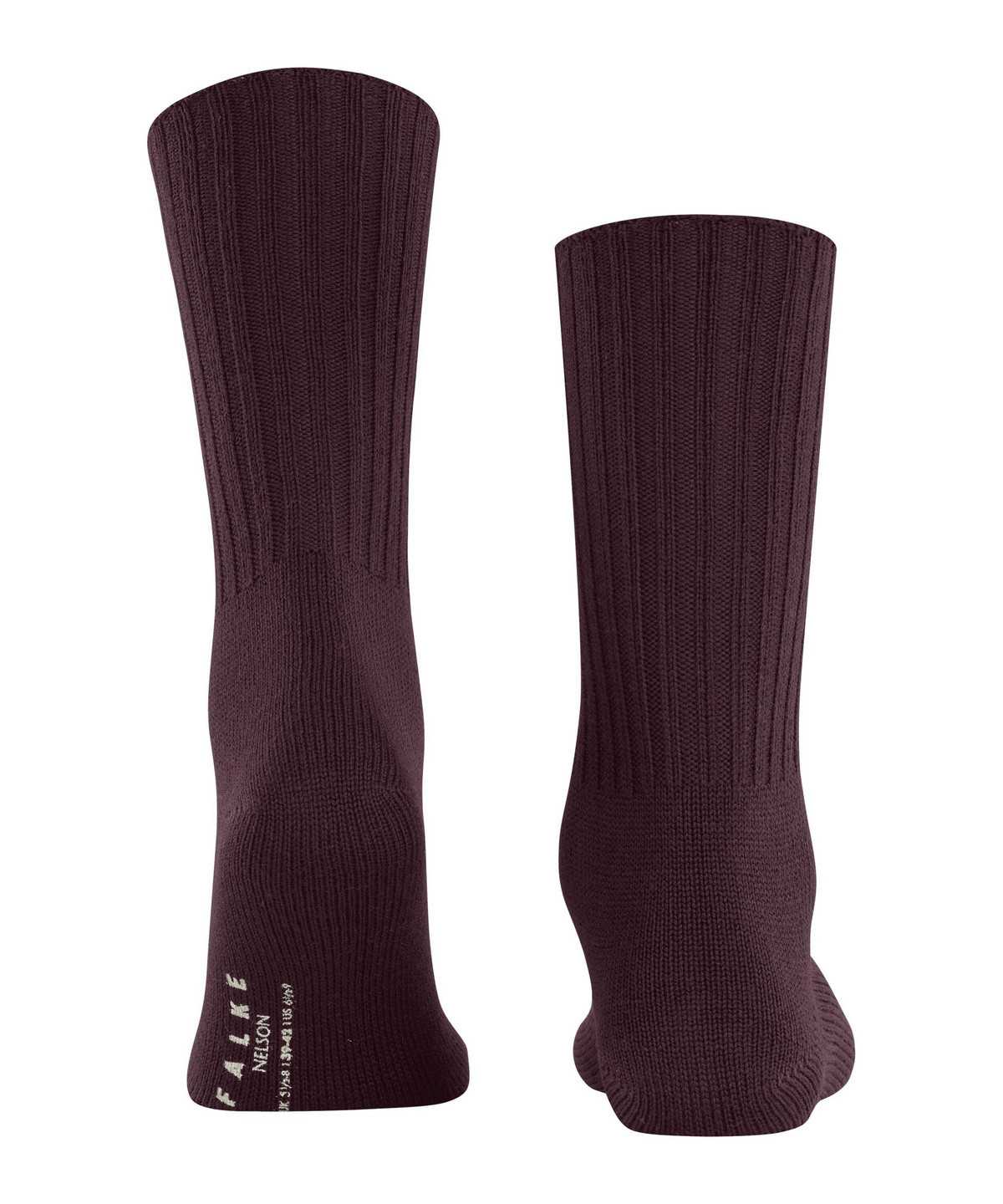 Skarpetki Falke Nelson Boot socks Męskie Czerwone | RDUIHY-753