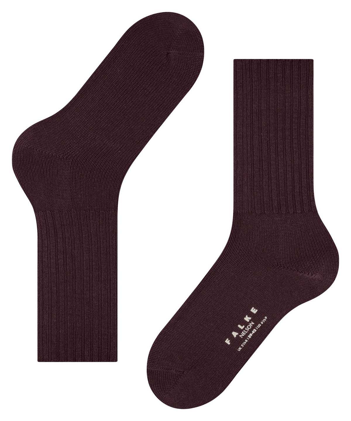 Skarpetki Falke Nelson Boot socks Męskie Czerwone | RDUIHY-753