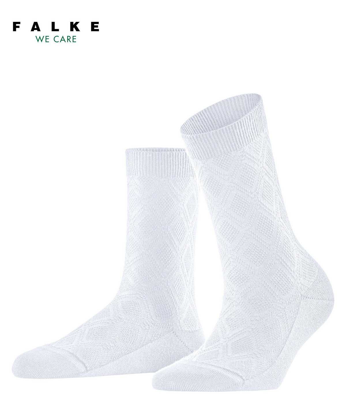 Skarpetki Falke New Prep Socks Damskie Białe | GFEUXW-592