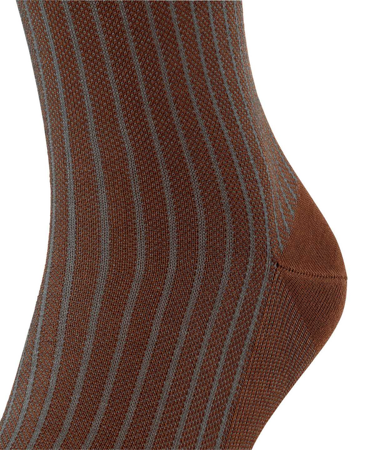 Skarpetki Falke Oxford Stripe Socks Męskie Brązowe | FKYQBN-187