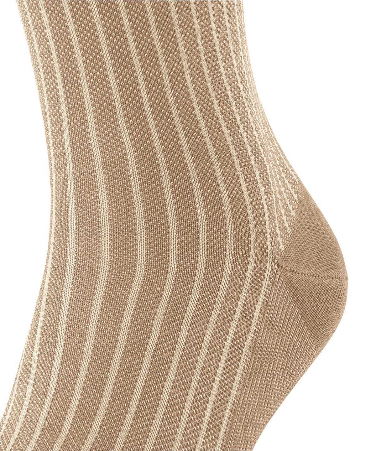 Skarpetki Falke Oxford Stripe Socks Męskie Brązowe | IUMZDX-907