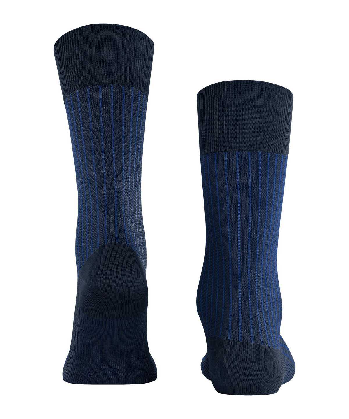 Skarpetki Falke Oxford Stripe Socks Męskie Niebieskie | MTVQOL-380