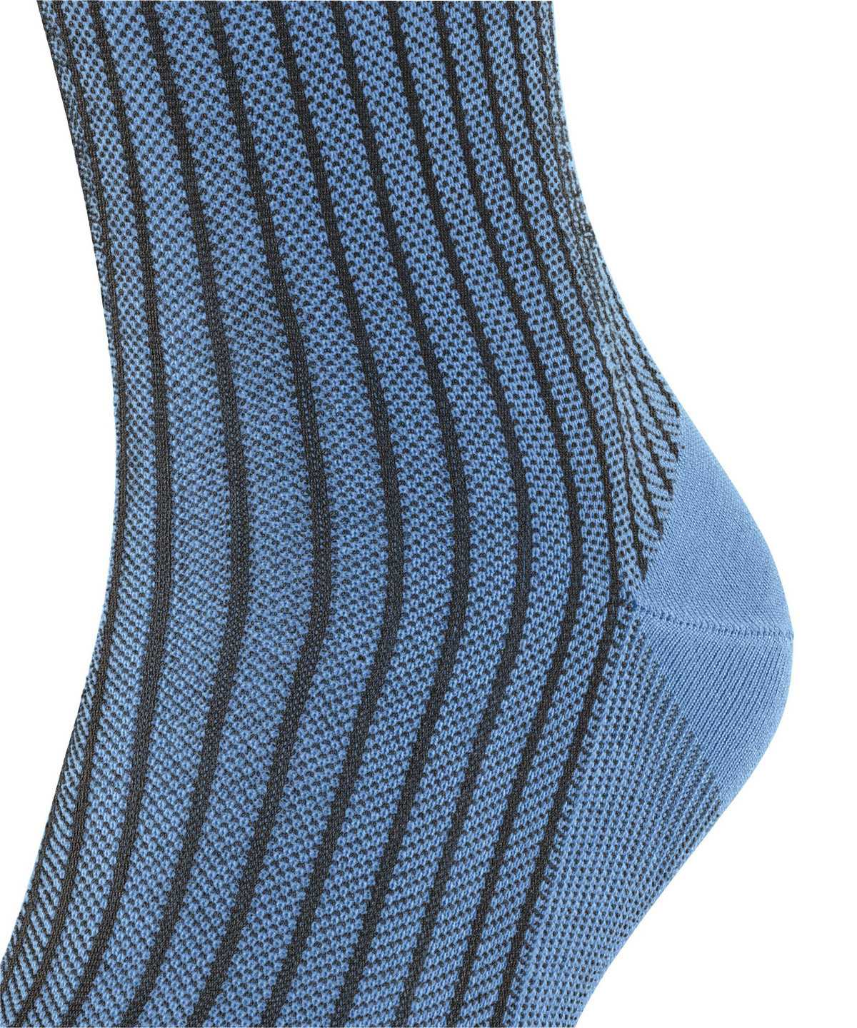 Skarpetki Falke Oxford Stripe Socks Męskie Niebieskie | BOYWKR-928