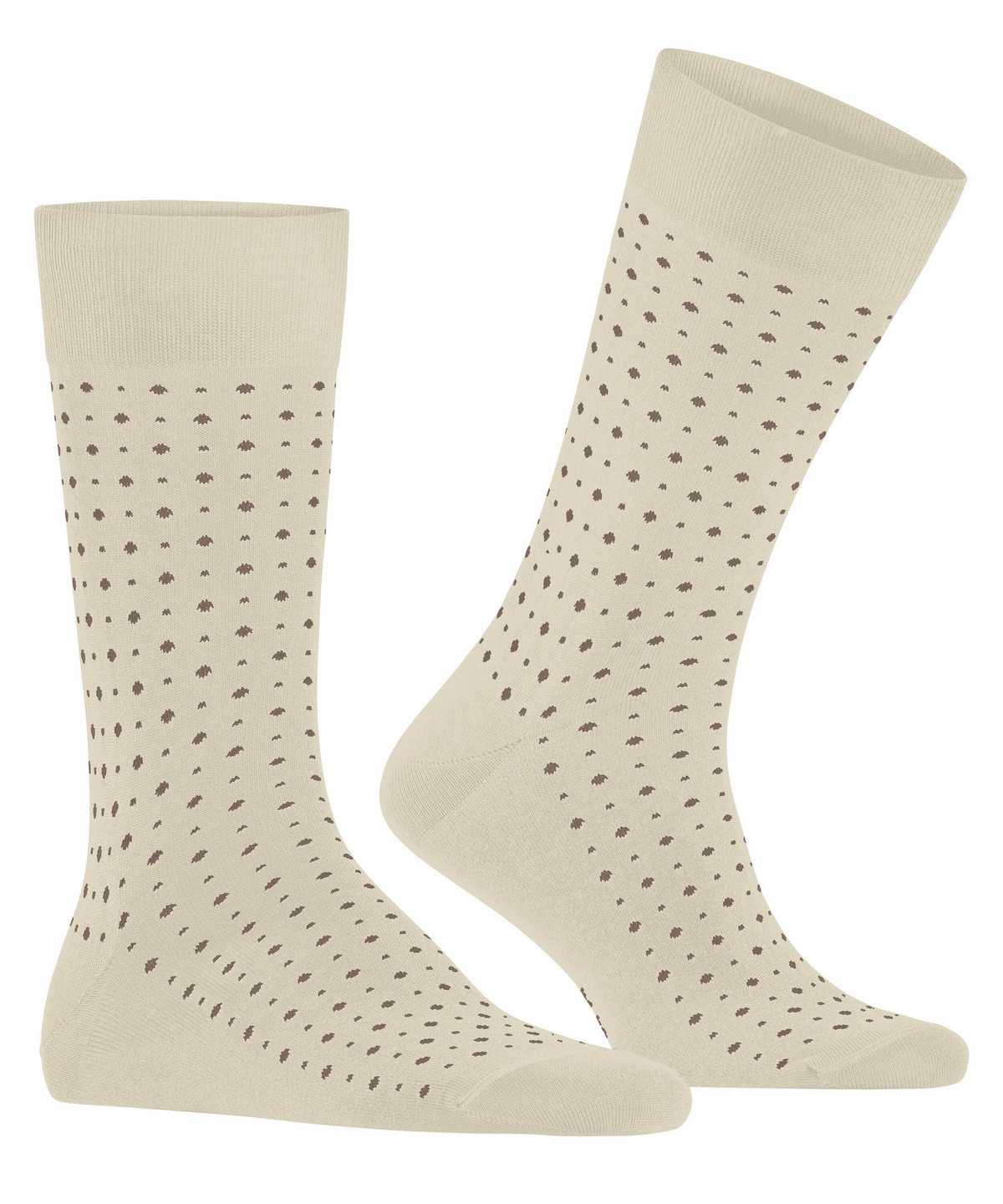 Skarpetki Falke Polished Dot Socks Męskie Beżowe | COPNQX-179