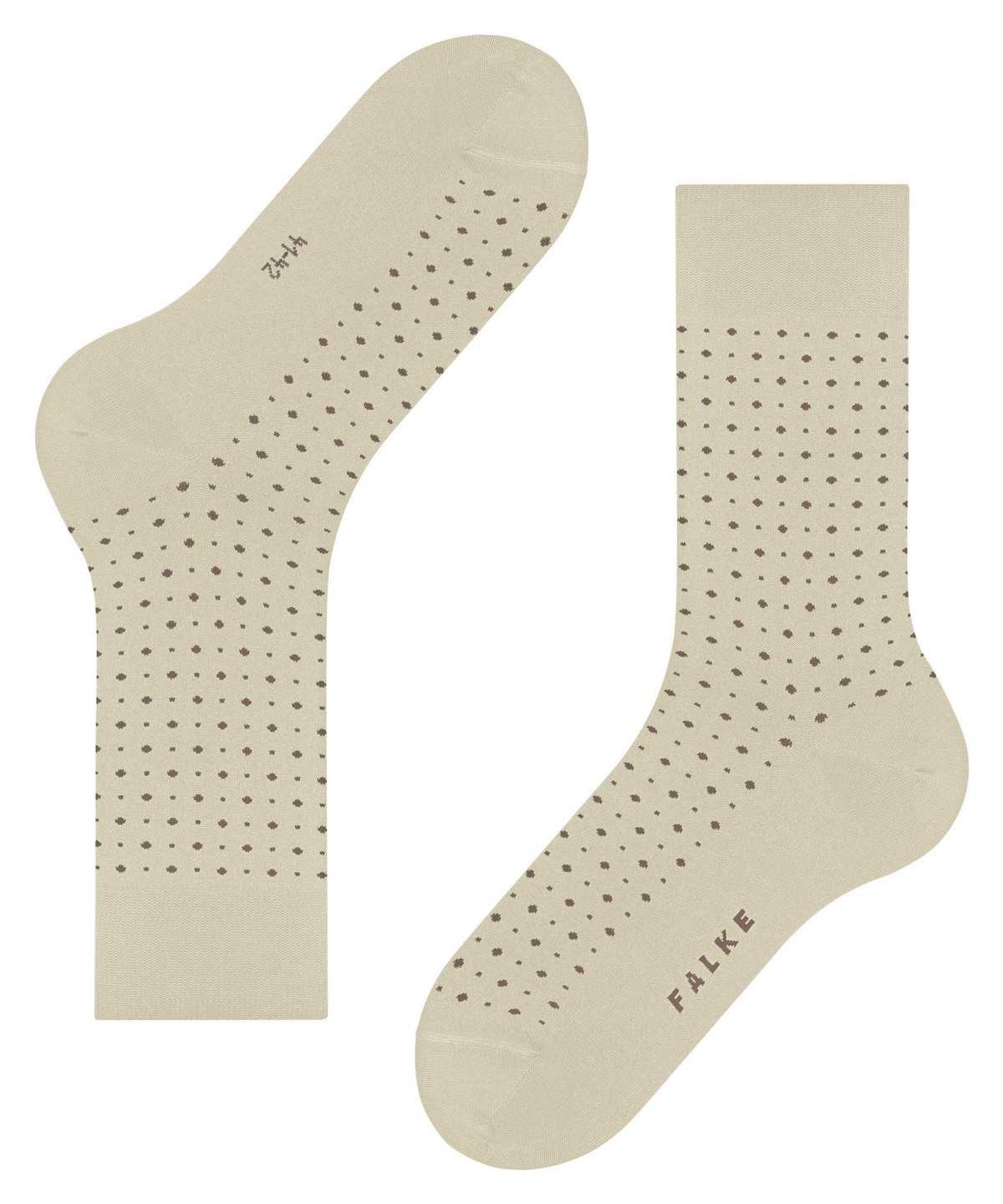 Skarpetki Falke Polished Dot Socks Męskie Beżowe | COPNQX-179