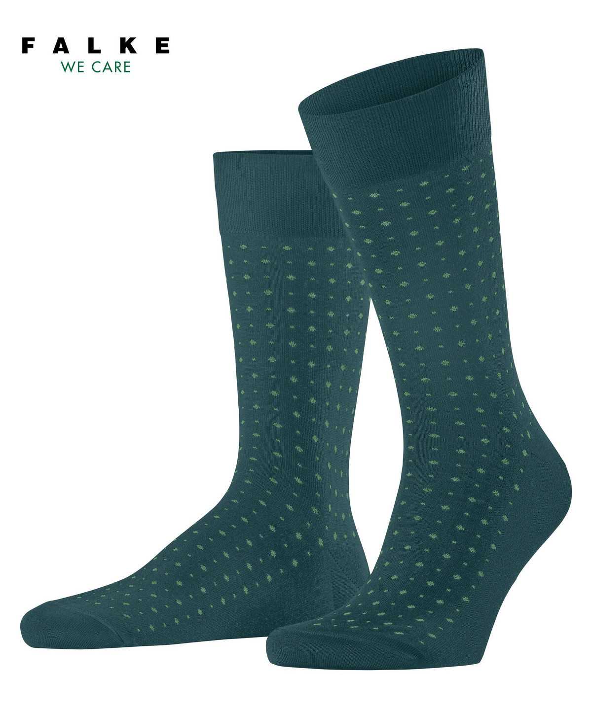 Skarpetki Falke Polished Dot Socks Męskie Zielone | CXZVHM-180