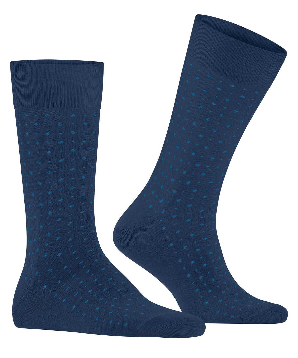 Skarpetki Falke Polished Dot Socks Męskie Niebieskie | UPFNMQ-752