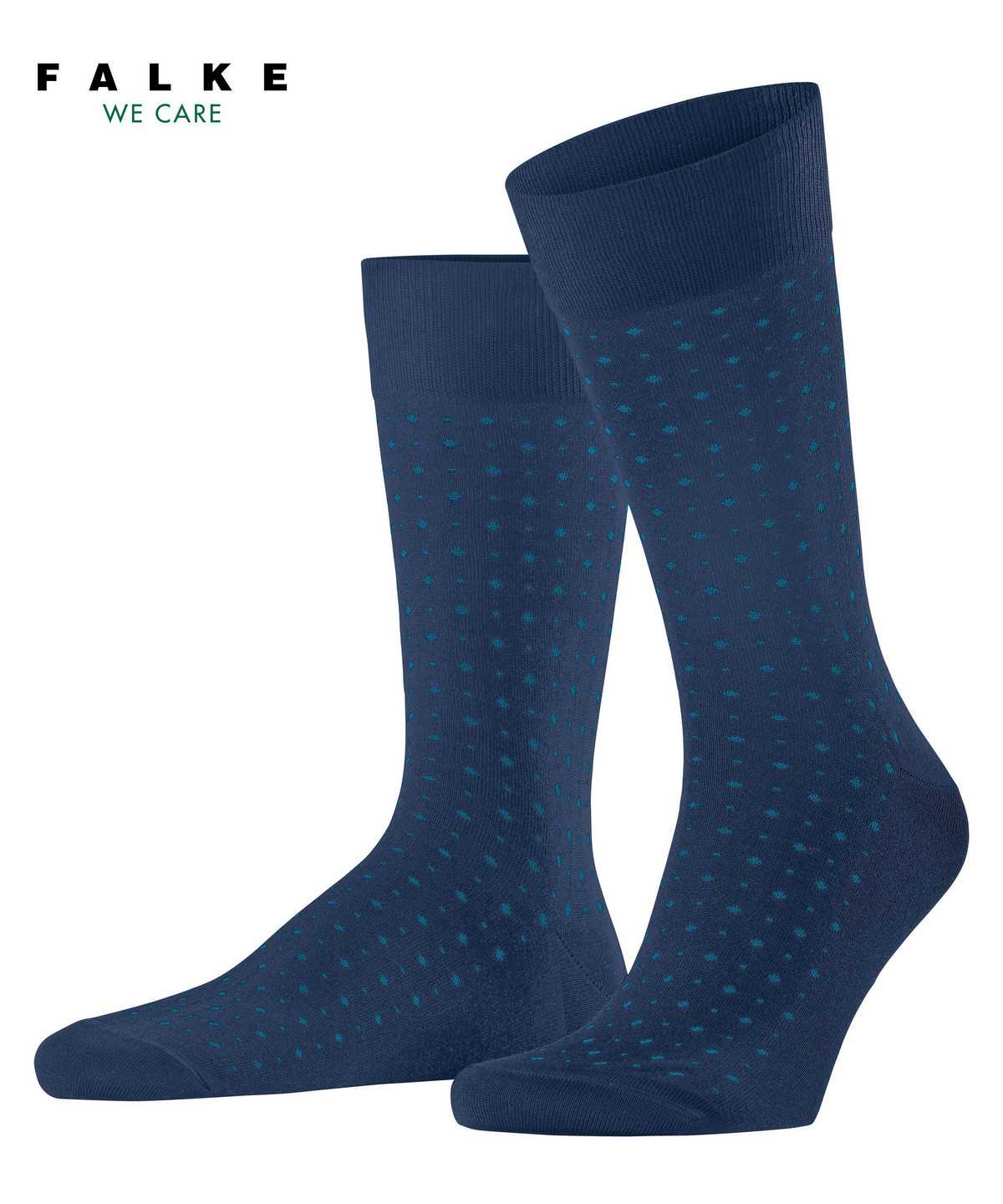 Skarpetki Falke Polished Dot Socks Męskie Niebieskie | UPFNMQ-752