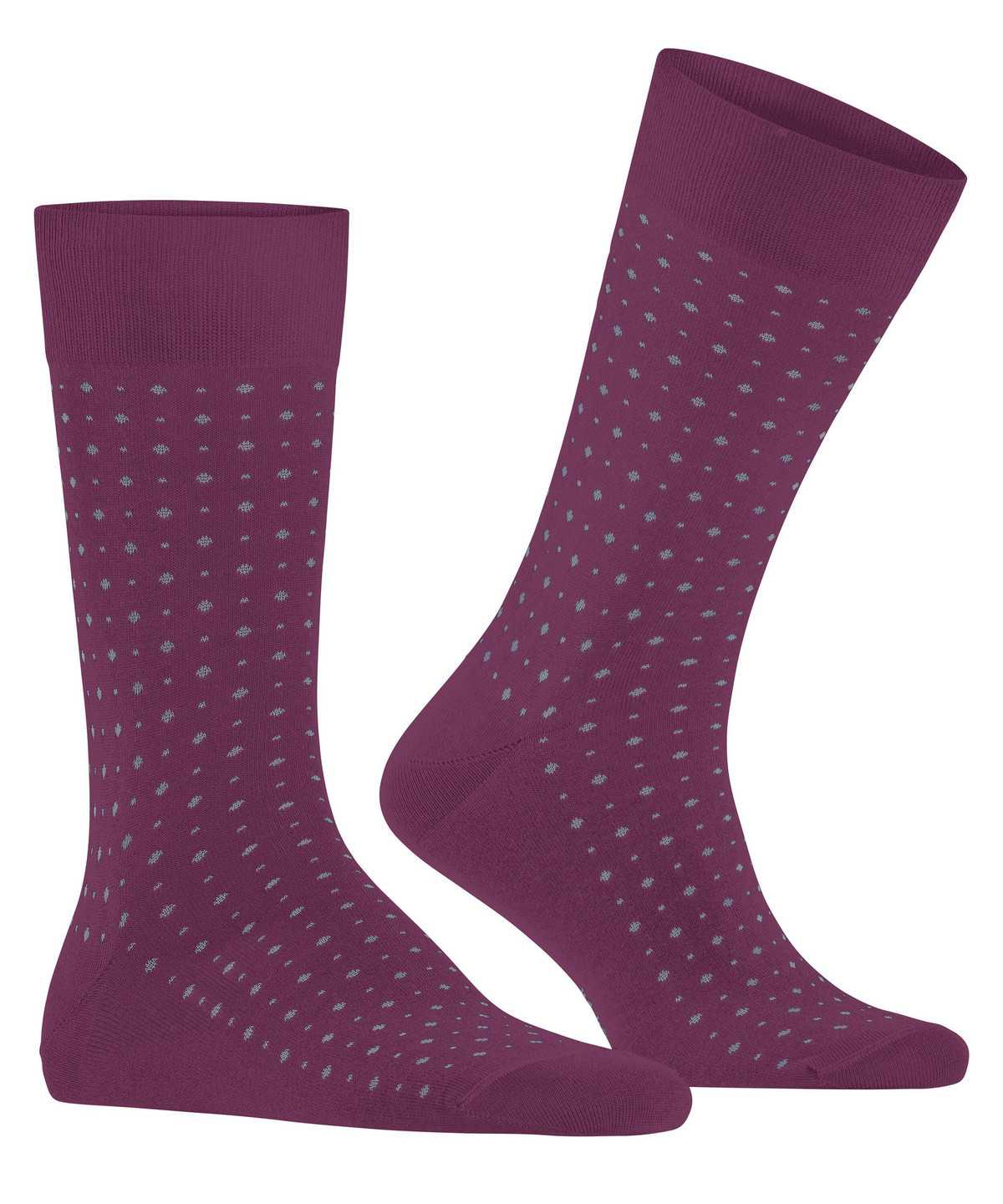 Skarpetki Falke Polished Dot Socks Męskie Fioletowe | LXVIMB-418