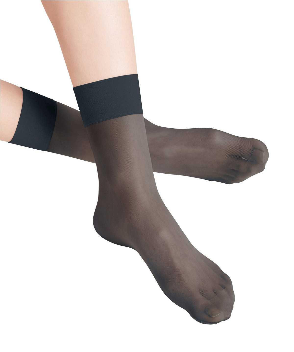 Skarpetki Falke Pure Matt 20 DEN Ankle socks Damskie Szare | YPELFI-702