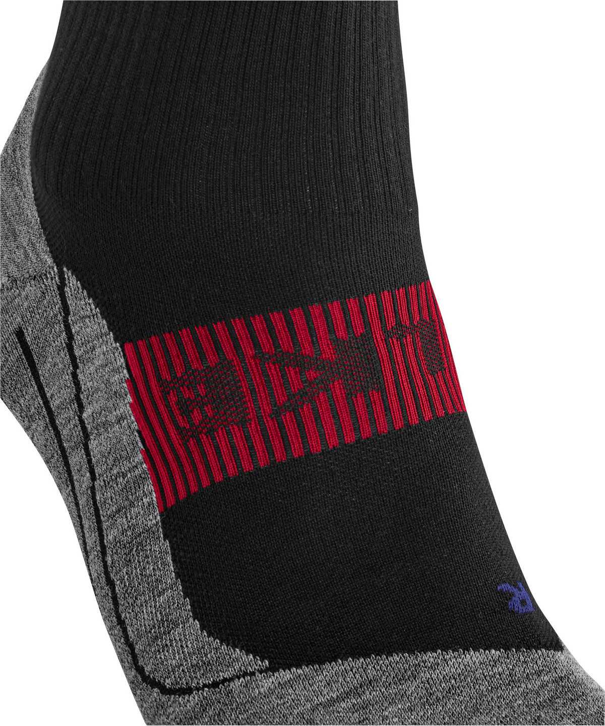 Skarpetki Falke RU4 Endurance Cool Running Socks Męskie Czarne | JVKQCZ-039