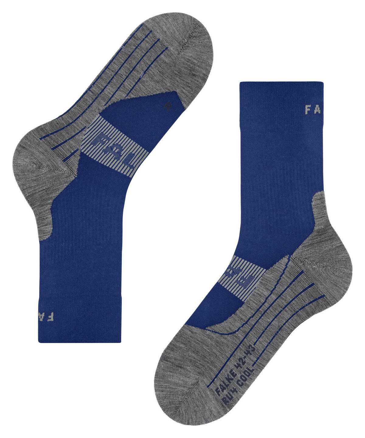 Skarpetki Falke RU4 Endurance Cool Running Socks Męskie Niebieskie | SLTBVY-580