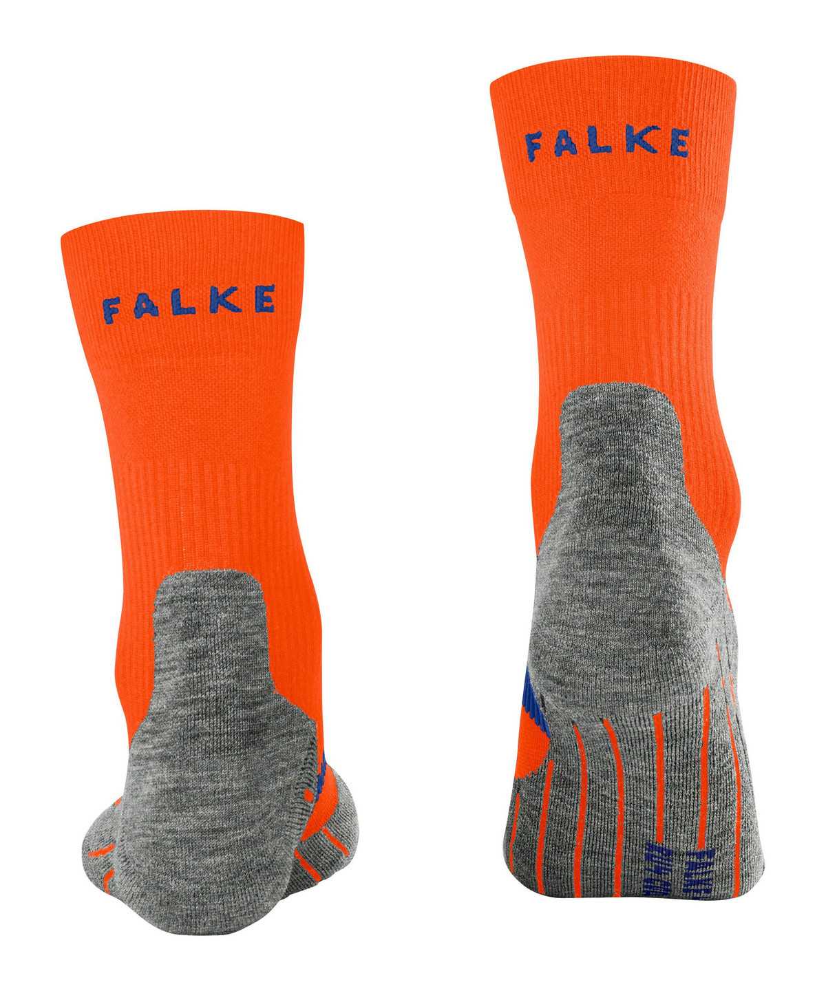 Skarpetki Falke RU4 Endurance Cool Running Socks Męskie Pomarańczowe | HBOAUT-860