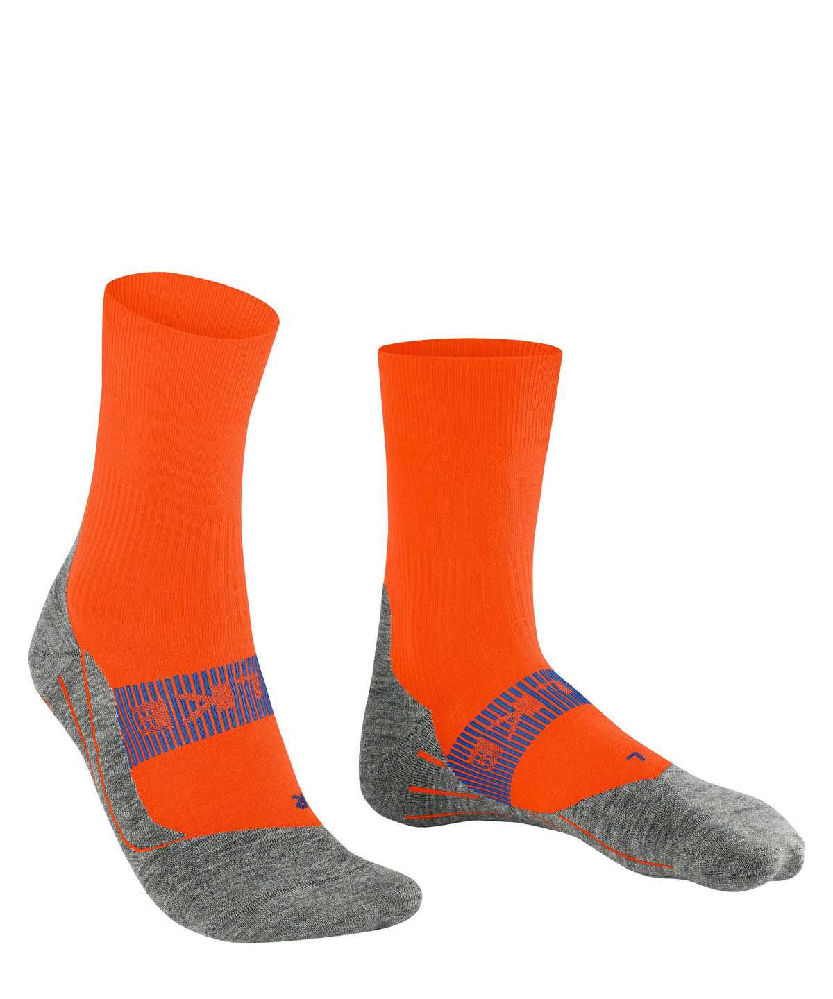 Skarpetki Falke RU4 Endurance Cool Running Socks Męskie Pomarańczowe | HBOAUT-860