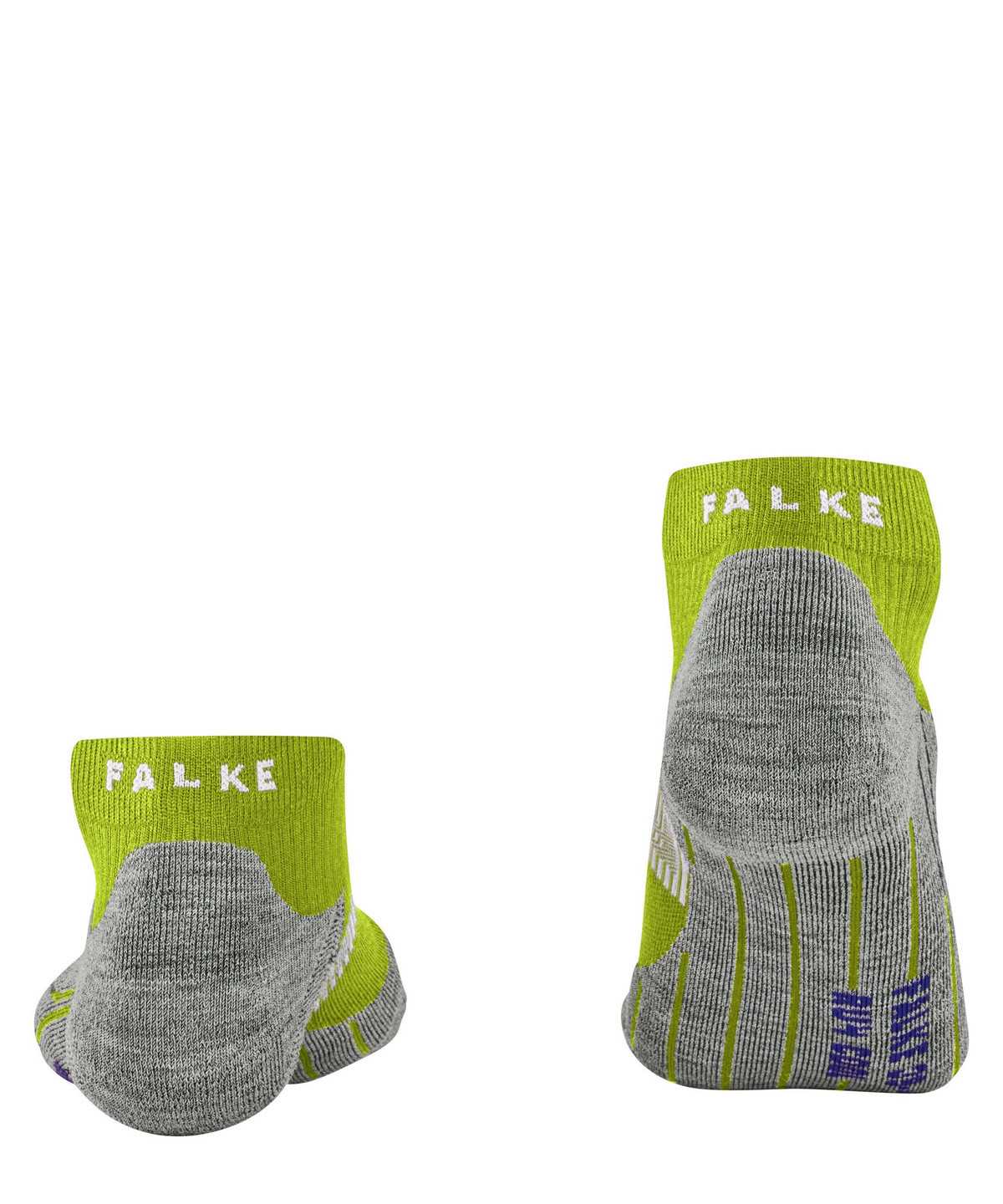 Skarpetki Falke RU4 Endurance Cool Short Running Short sock Męskie Zielone | DMEXVA-457