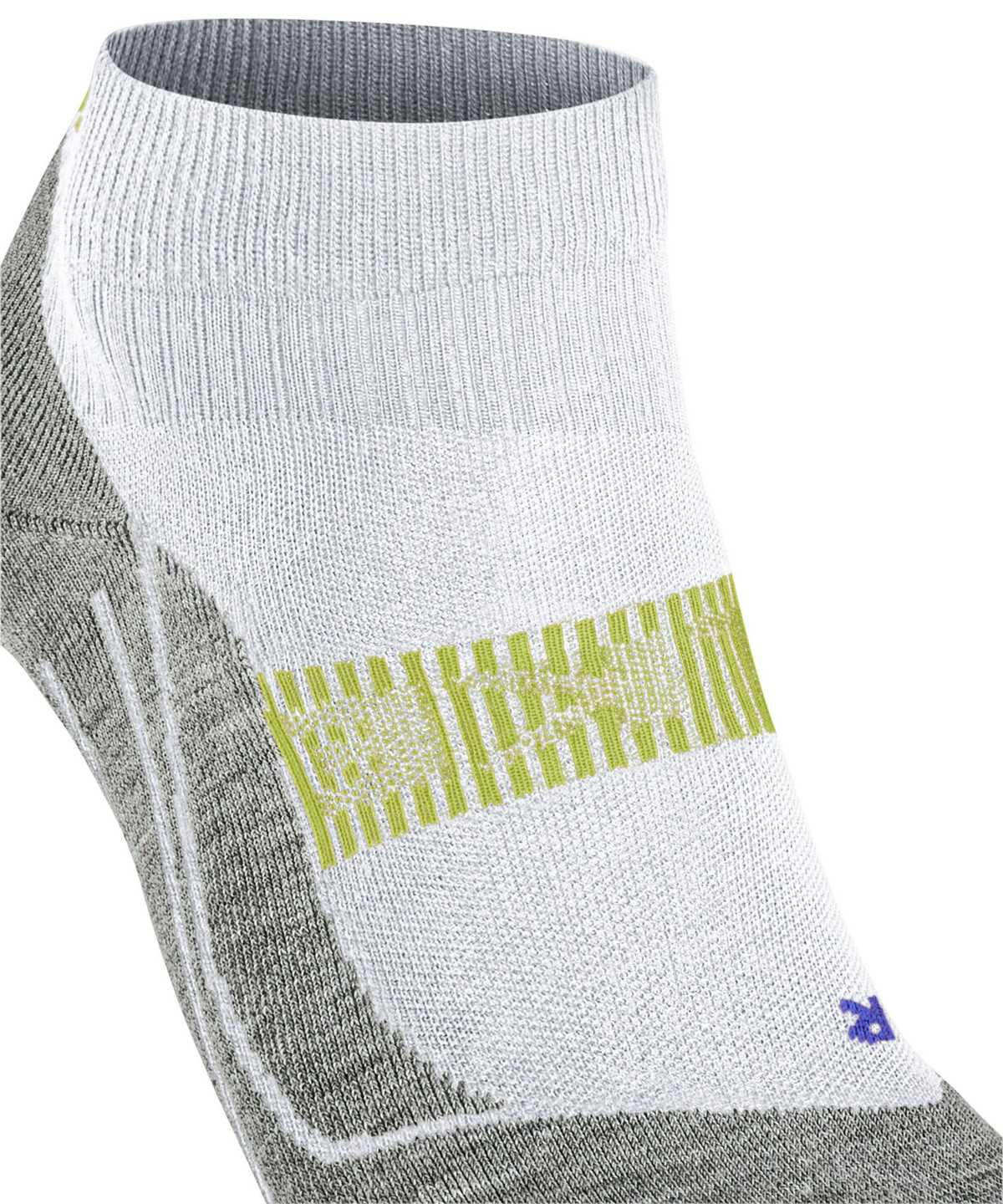 Skarpetki Falke RU4 Endurance Cool Short Running Short sock Męskie Białe | VNPSCE-938