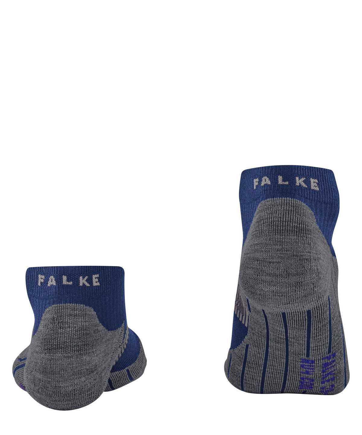 Skarpetki Falke RU4 Endurance Cool Short Running Short sock Męskie Niebieskie | VGHKME-169