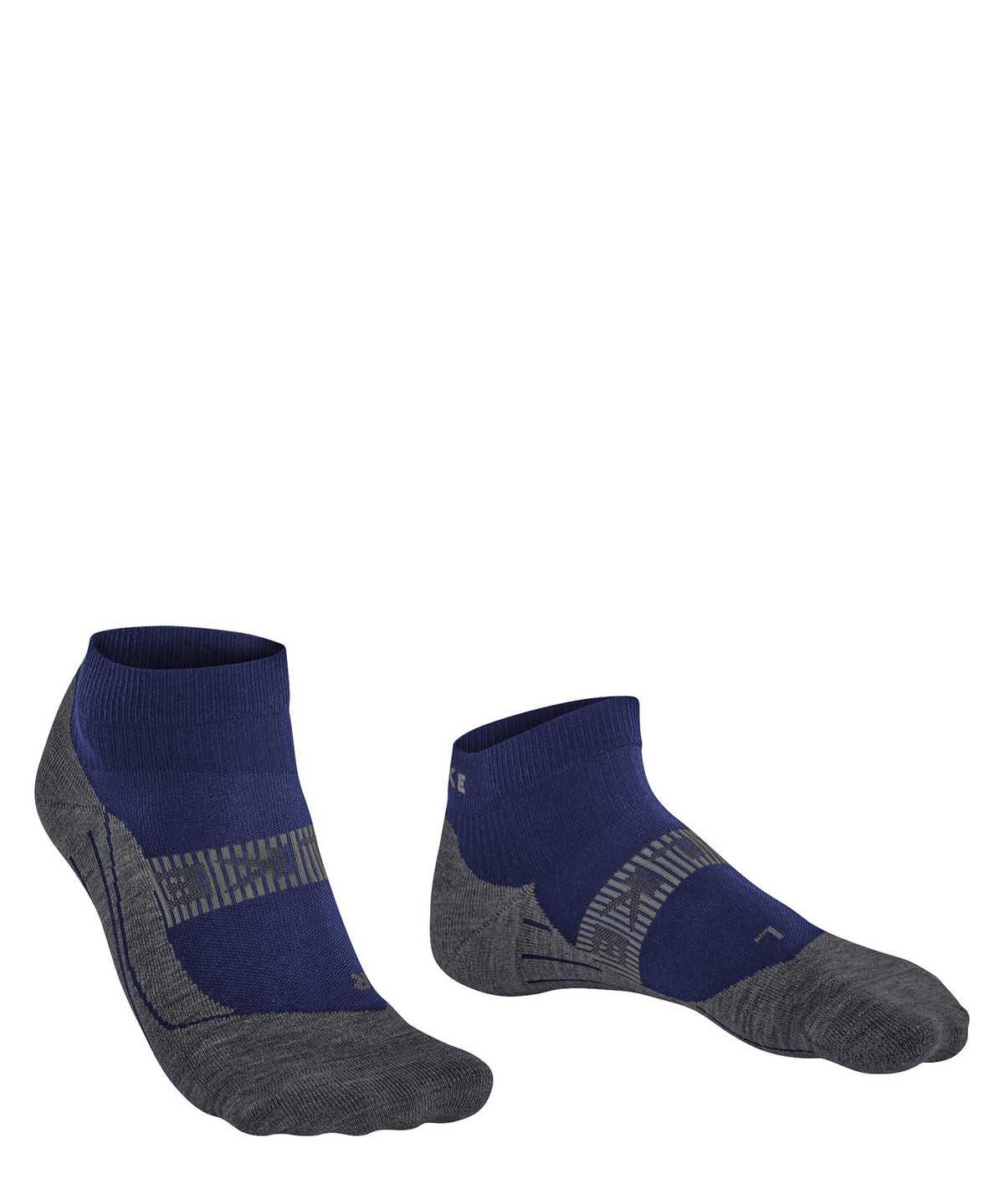 Skarpetki Falke RU4 Endurance Cool Short Running Short sock Męskie Niebieskie | VGHKME-169