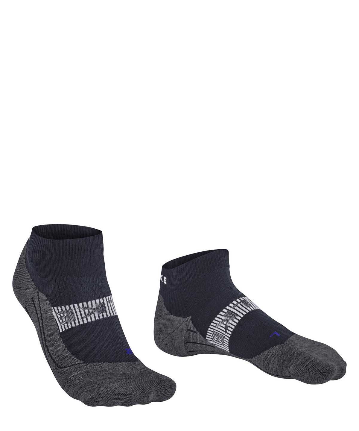 Skarpetki Falke RU4 Endurance Cool Short Running Short sock Męskie Niebieskie | QYUOIP-749