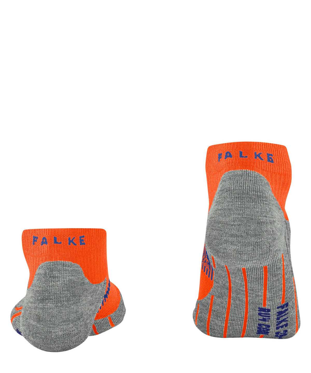 Skarpetki Falke RU4 Endurance Cool Short Running Short sock Męskie Pomarańczowe | HPQTAO-956