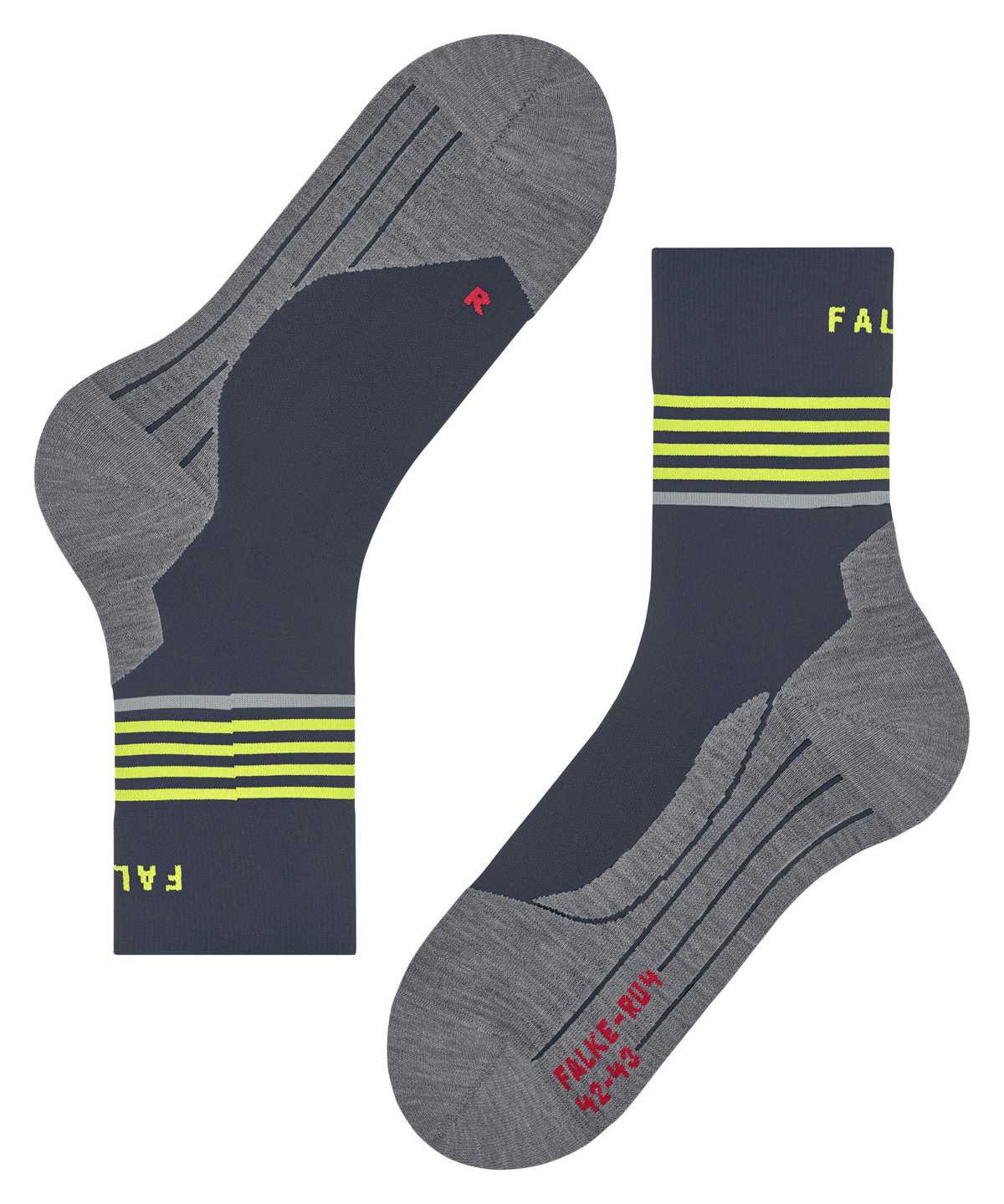 Skarpetki Falke RU4 Endurance Reflect Running Socks Męskie Niebieskie | EAXCJF-517