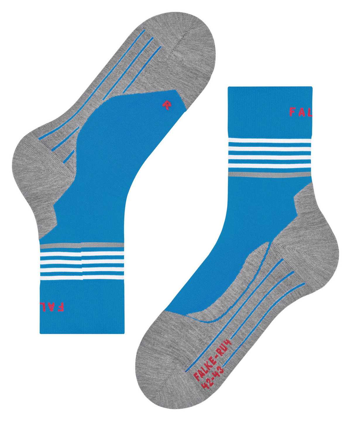 Skarpetki Falke RU4 Endurance Reflect Running Socks Męskie Niebieskie | ZGMYCK-158