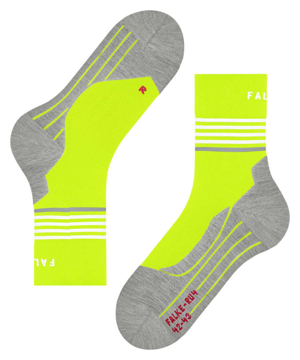 Skarpetki Falke RU4 Endurance Reflect Running Socks Męskie Zielone | JABNKX-897