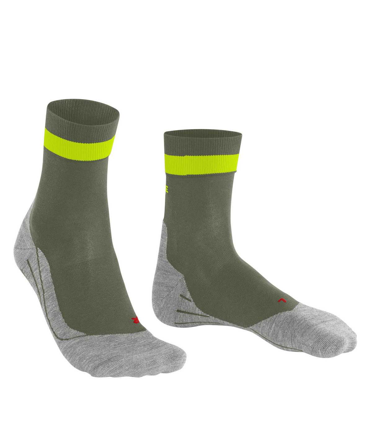 Skarpetki Falke RU4 Endurance Running Socks Męskie Zielone | RVEJUB-025