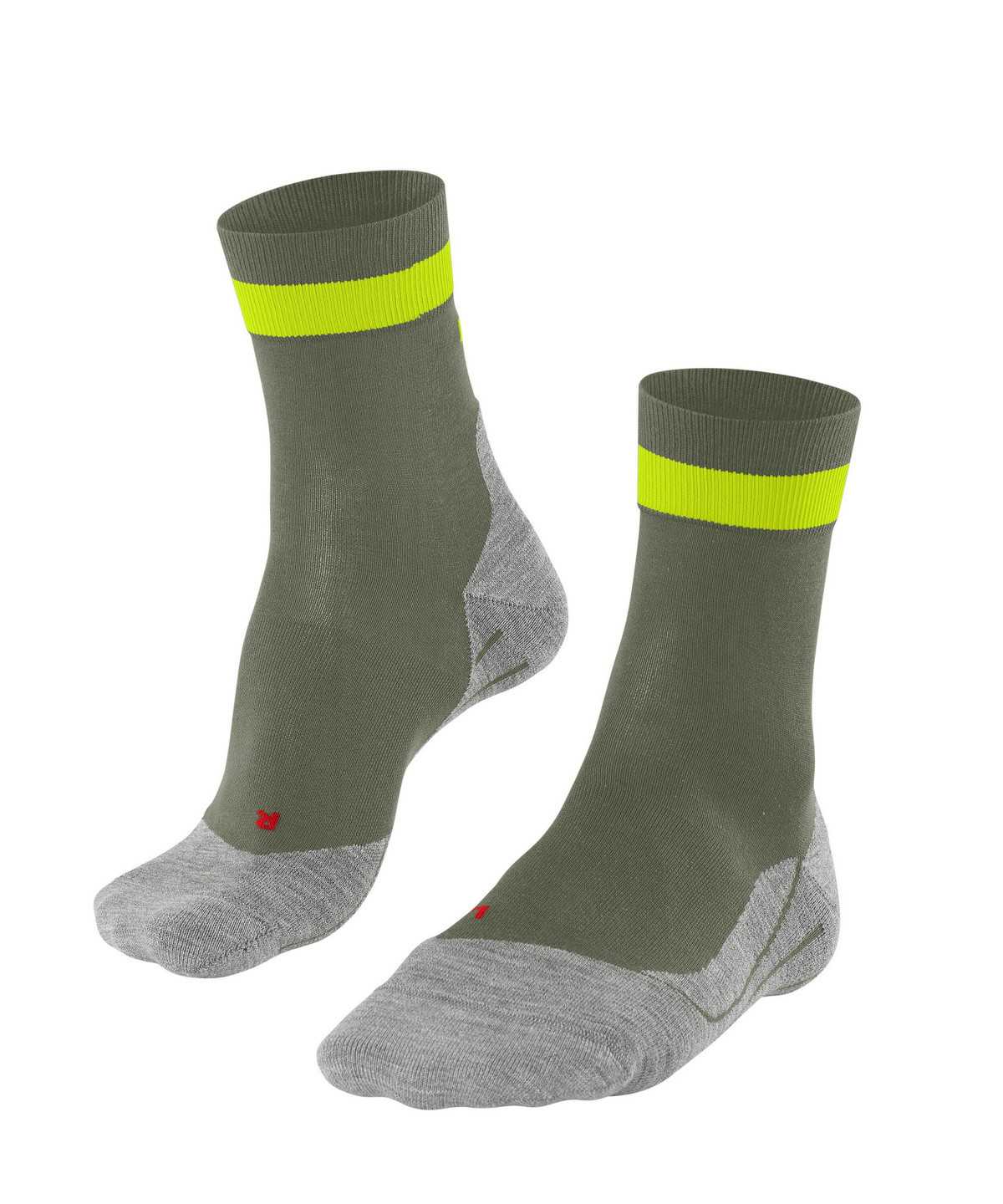 Skarpetki Falke RU4 Endurance Running Socks Męskie Zielone | RVEJUB-025