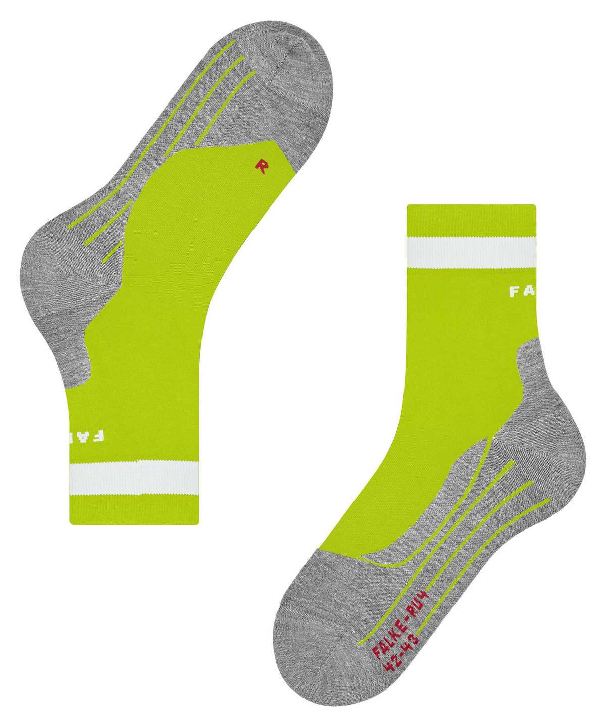 Skarpetki Falke RU4 Endurance Running Socks Męskie Zielone | BTSKDY-180