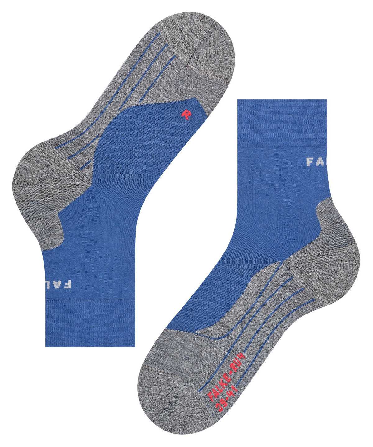 Skarpetki Falke RU4 Endurance Running Socks Męskie Niebieskie | YJDCZU-961