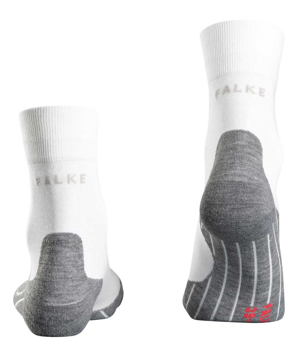 Skarpetki Falke RU4 Endurance Running Socks Męskie Białe | OZGXYS-951