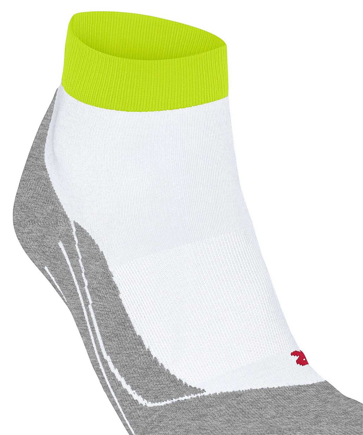 Skarpetki Falke RU4 Endurance Short Running Short sock Męskie Białe | UCVRZG-916