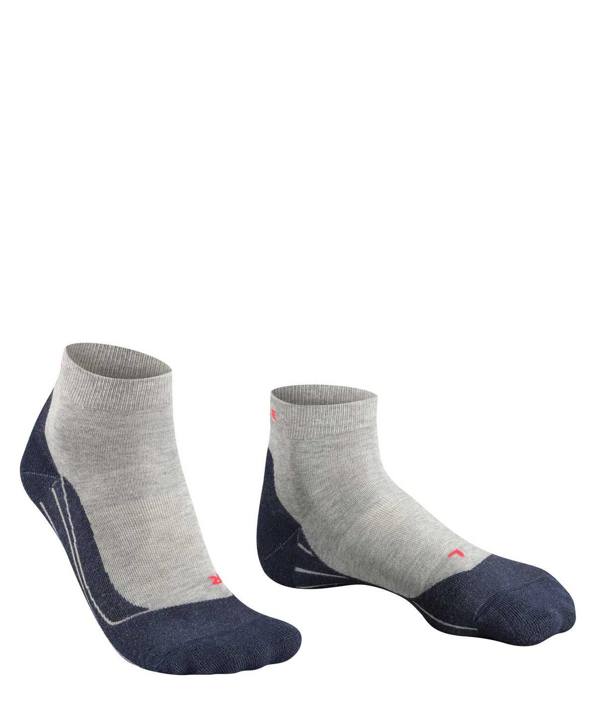 Skarpetki Falke RU4 Endurance Short Running Short sock Męskie Szare | TSJBPK-173