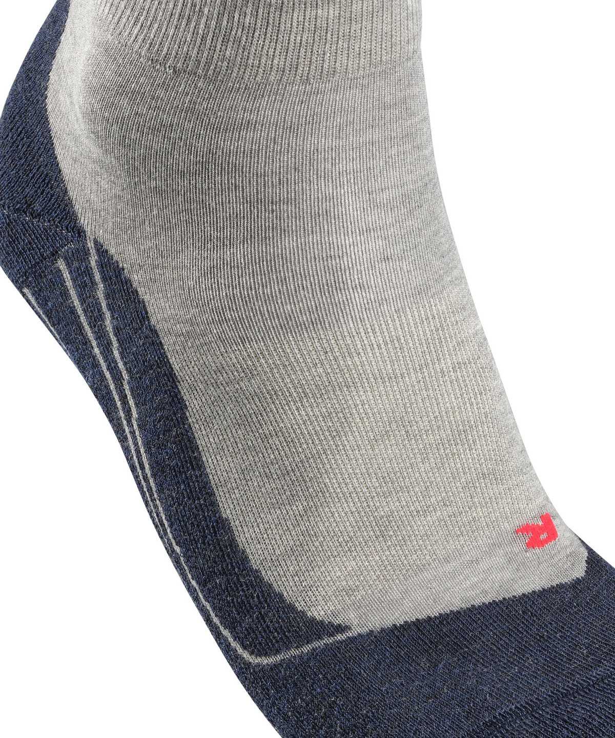 Skarpetki Falke RU4 Endurance Short Running Short sock Męskie Szare | TSJBPK-173