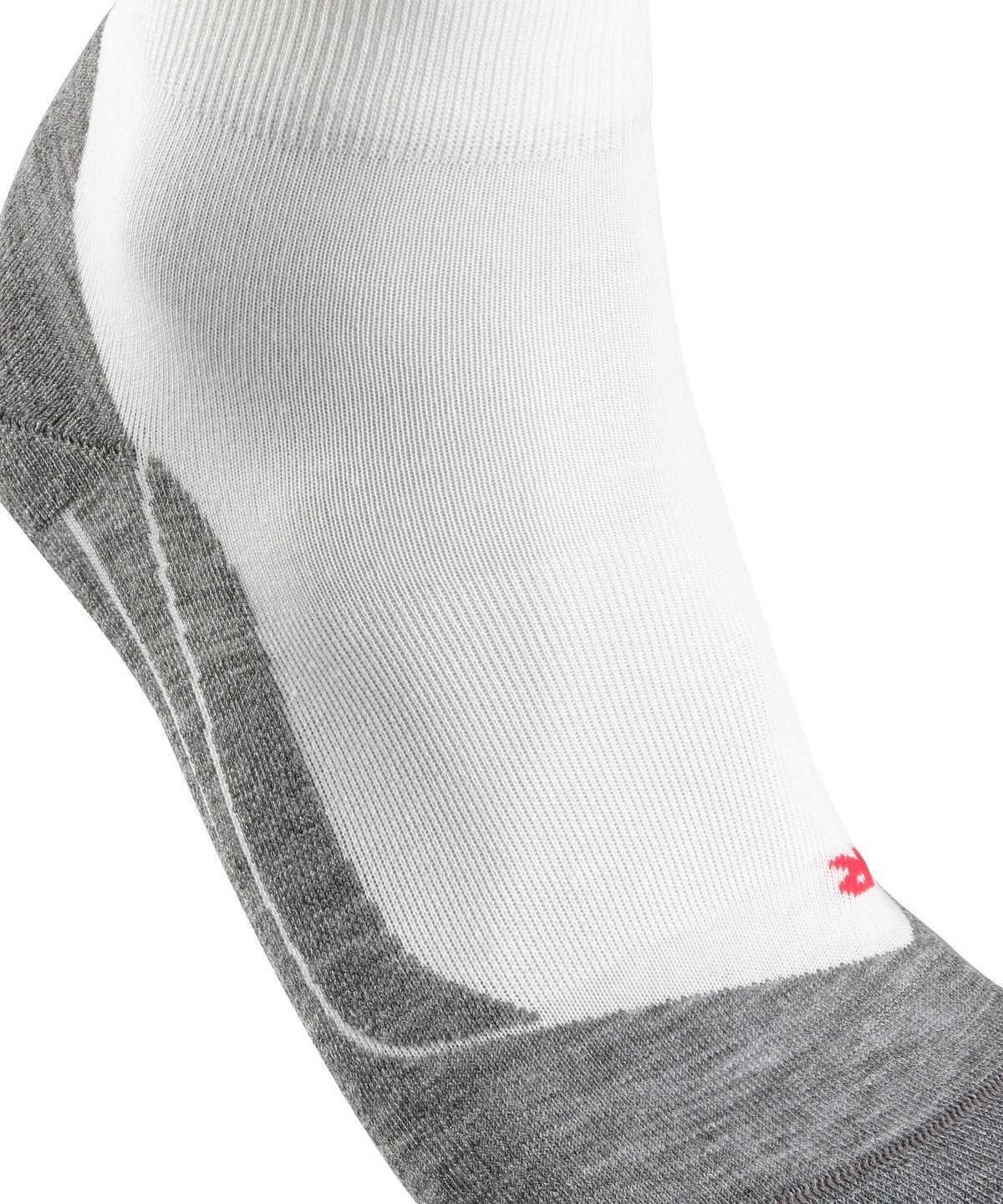 Skarpetki Falke RU4 Endurance Short Running Short sock Męskie Białe | HXCART-832