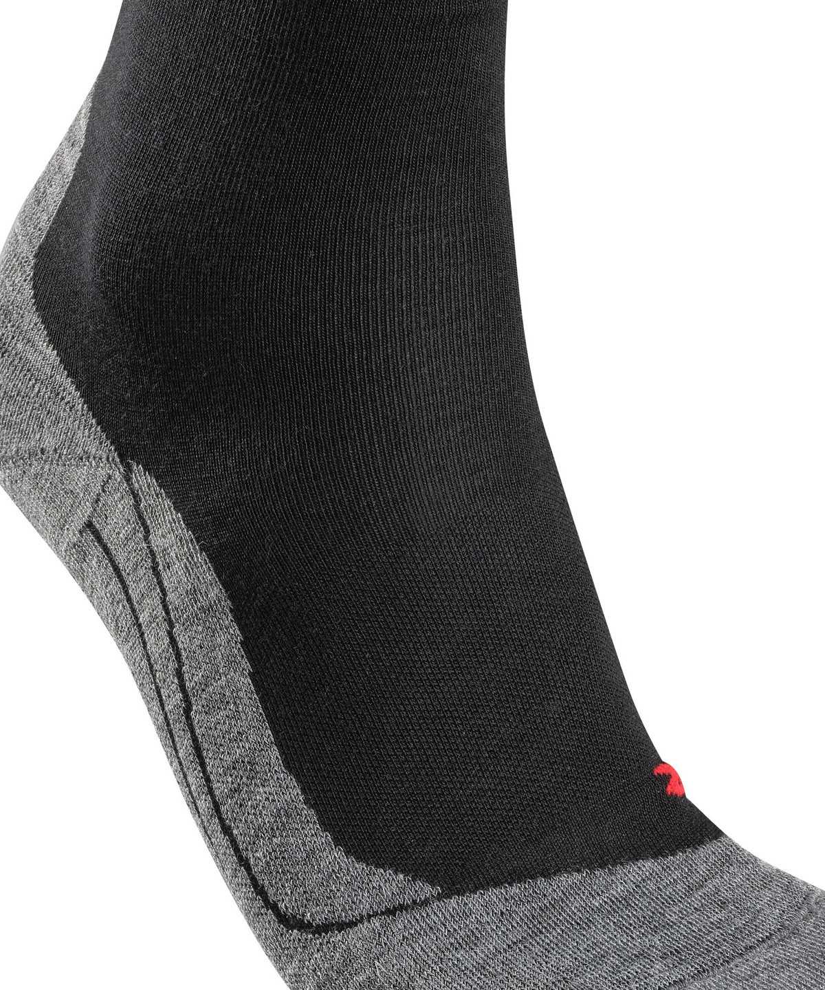 Skarpetki Falke RU4 Endurance Wool Running Socks Męskie Czarne | WMKPZU-743