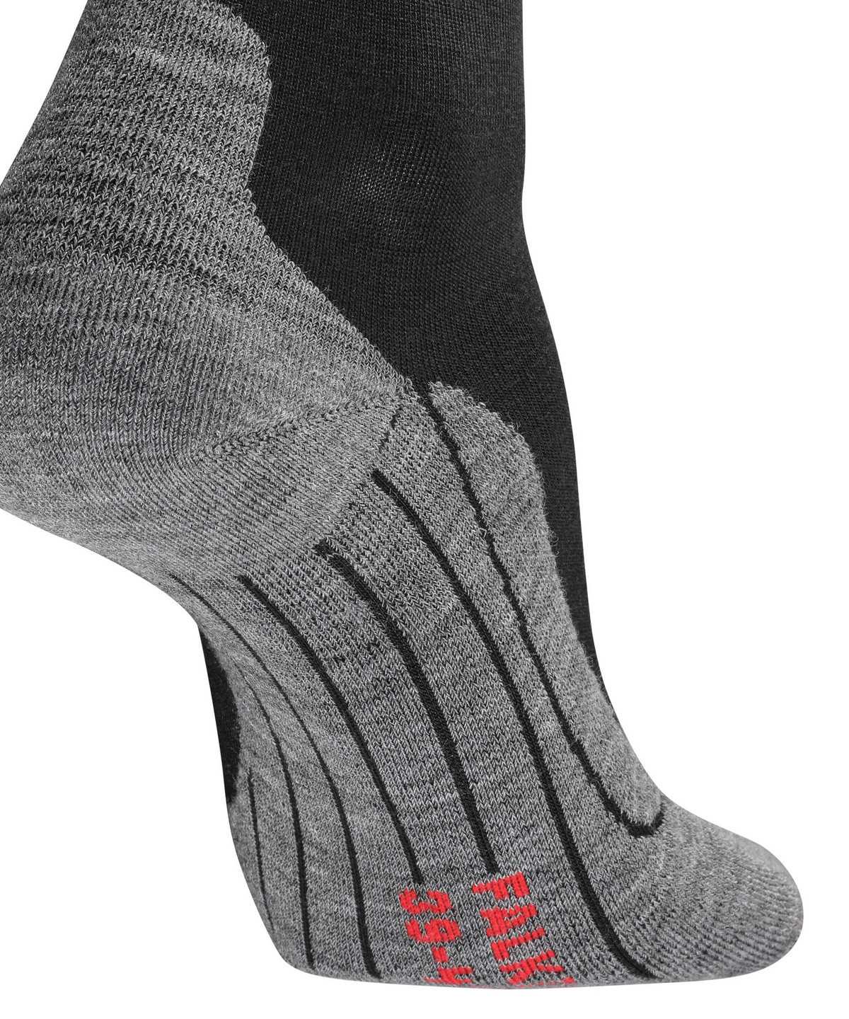 Skarpetki Falke RU4 Endurance Wool Running Socks Męskie Czarne | WMKPZU-743