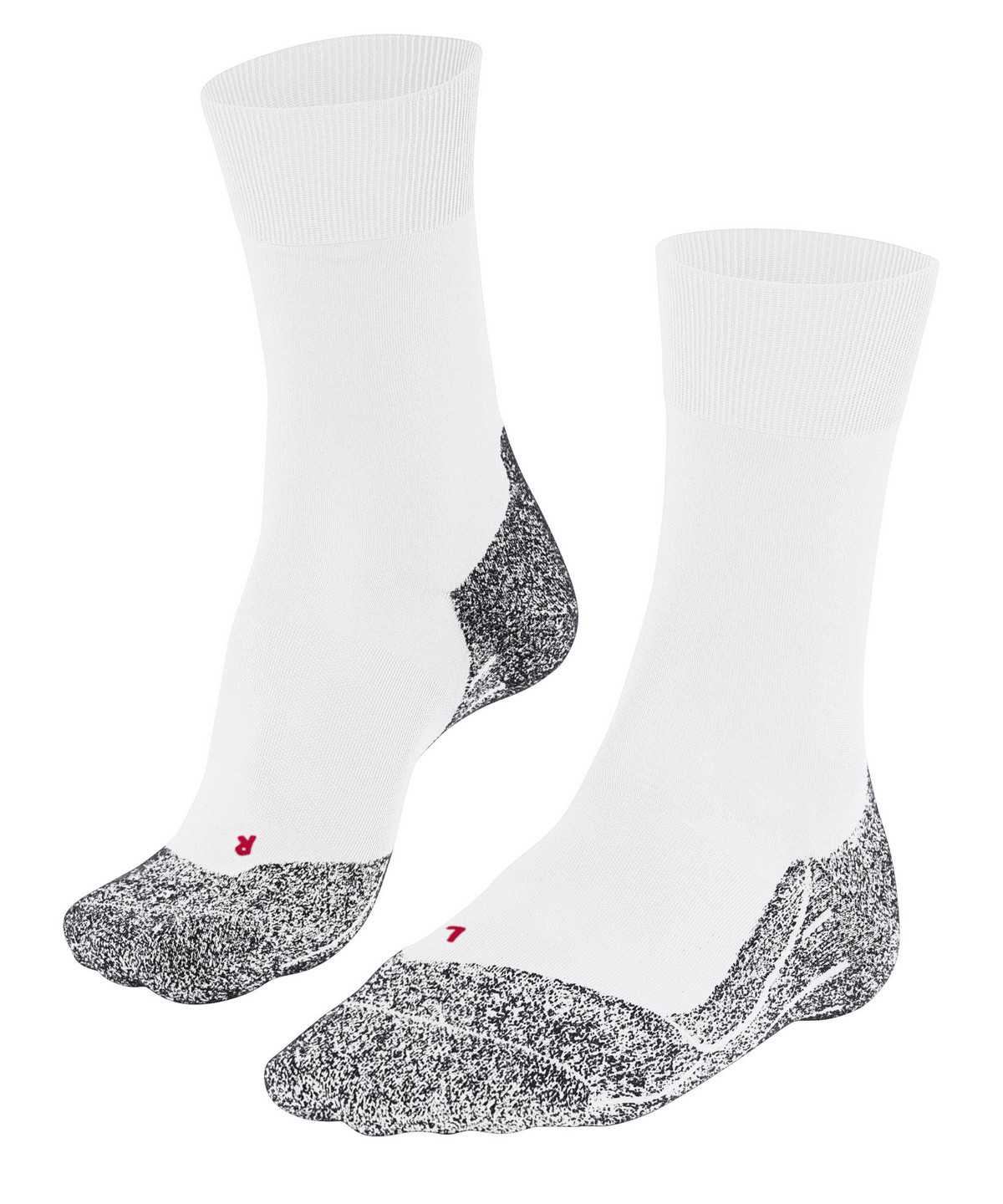 Skarpetki Falke RU4 Light Performance Running Socks Męskie Białe | TZXUEY-150