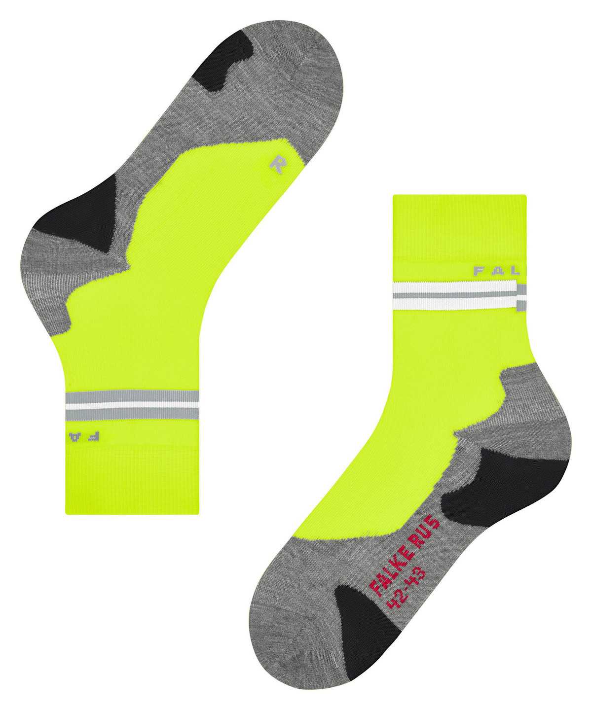 Skarpetki Falke RU5 Race Running Socks Męskie Zielone | EFQHUG-182