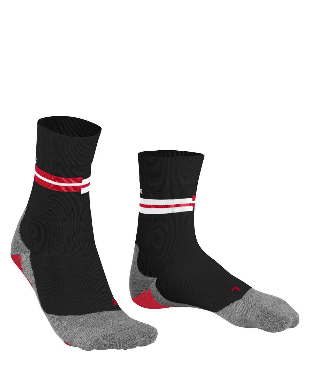 Skarpetki Falke RU5 Race Running Socks Męskie Czarne | CTBDSJ-178