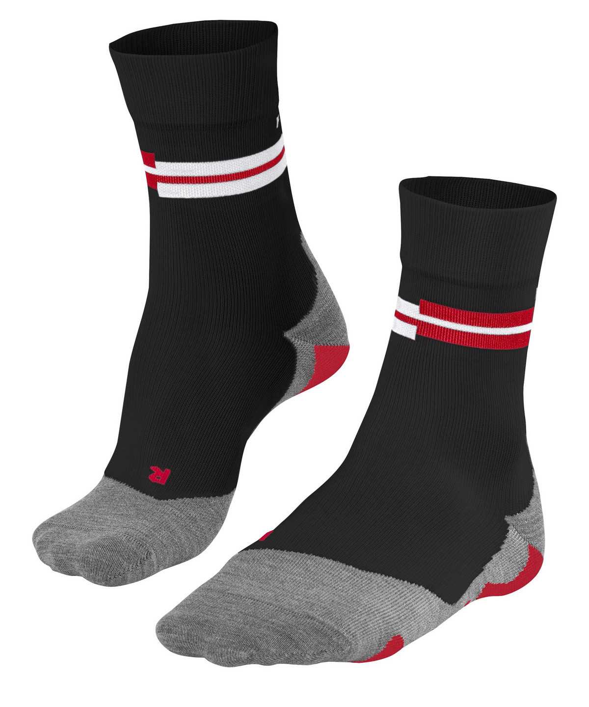 Skarpetki Falke RU5 Race Running Socks Męskie Czarne | CTBDSJ-178