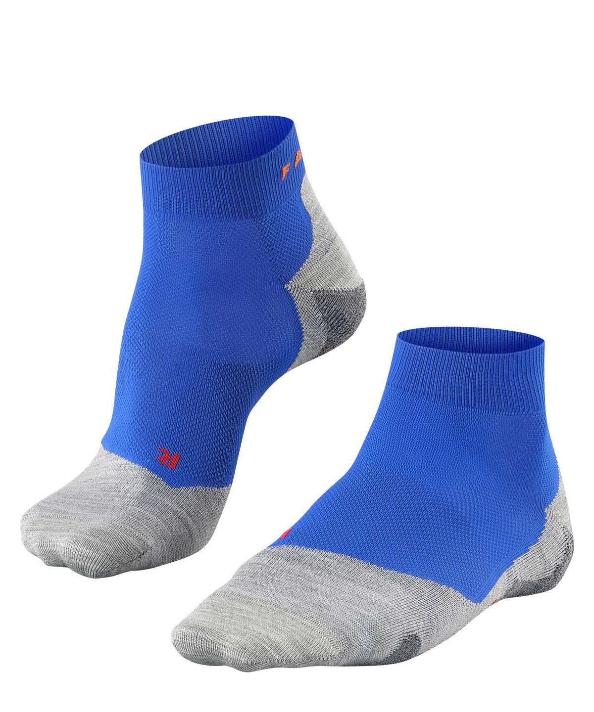 Skarpetki Falke RU5 Race Short Running Short sock Męskie Niebieskie | ROVPIU-789