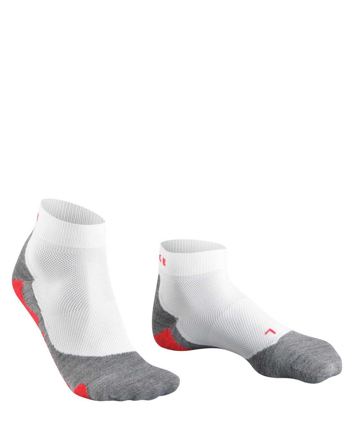 Skarpetki Falke RU5 Race Short Running Short sock Męskie Białe | IEXBNV-869