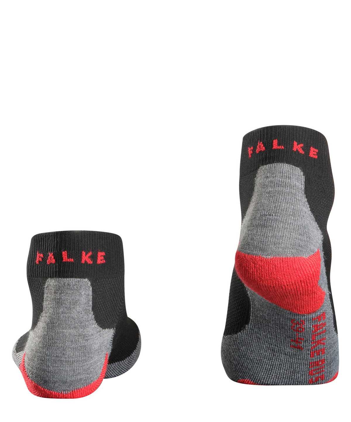 Skarpetki Falke RU5 Race Short Running Short sock Męskie Czarne | WTROUF-871