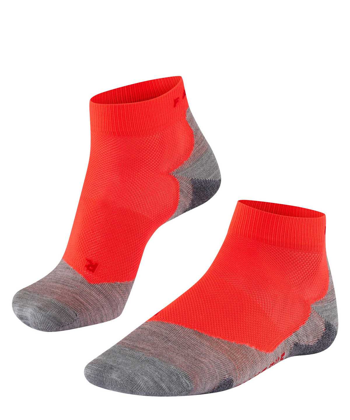 Skarpetki Falke RU5 Race Short Running Short sock Męskie Czerwone | QYPZCW-820