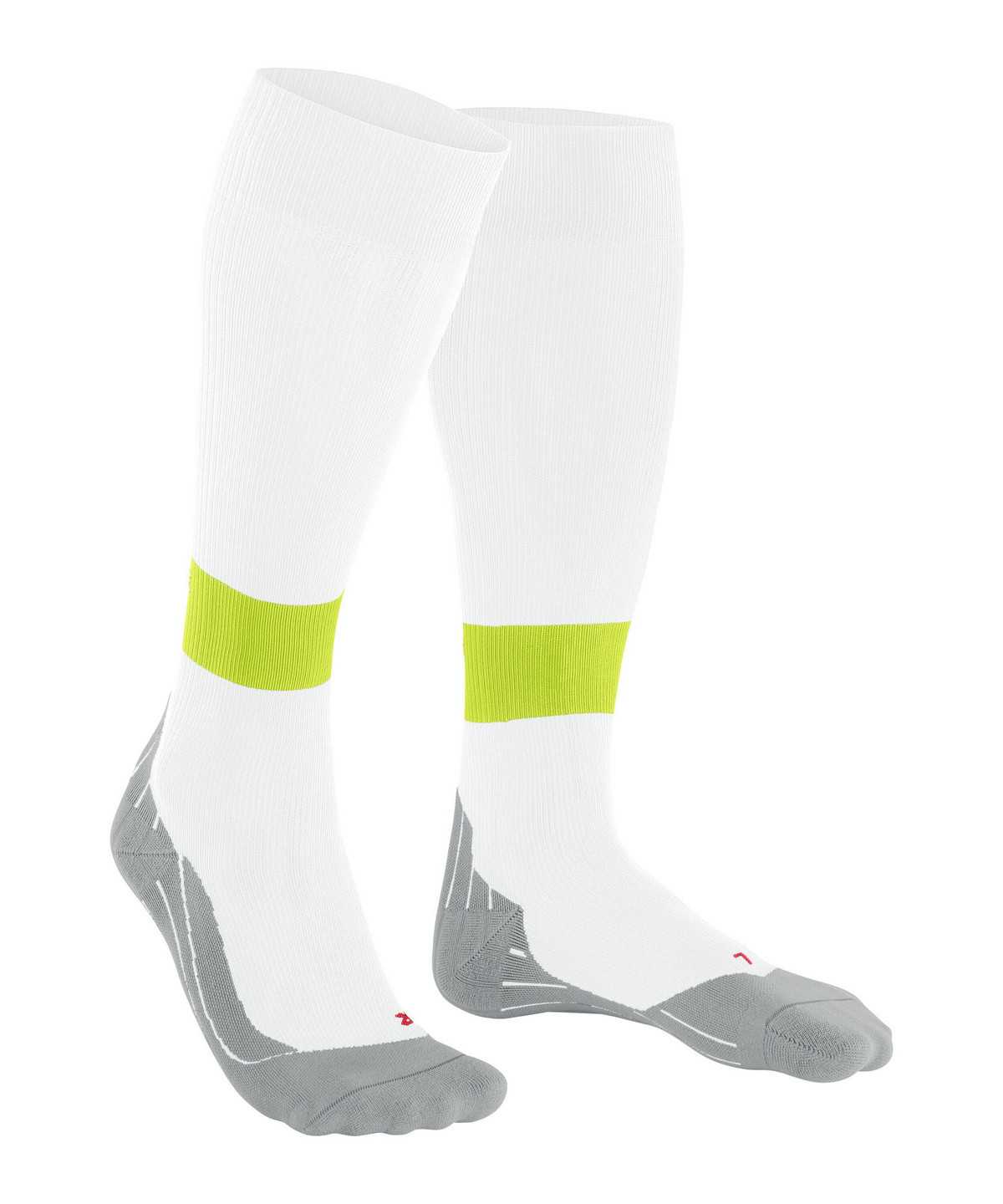 Skarpetki Falke RU Compression Energy Running Knee-high Socks Męskie Białe | FYQXVB-932