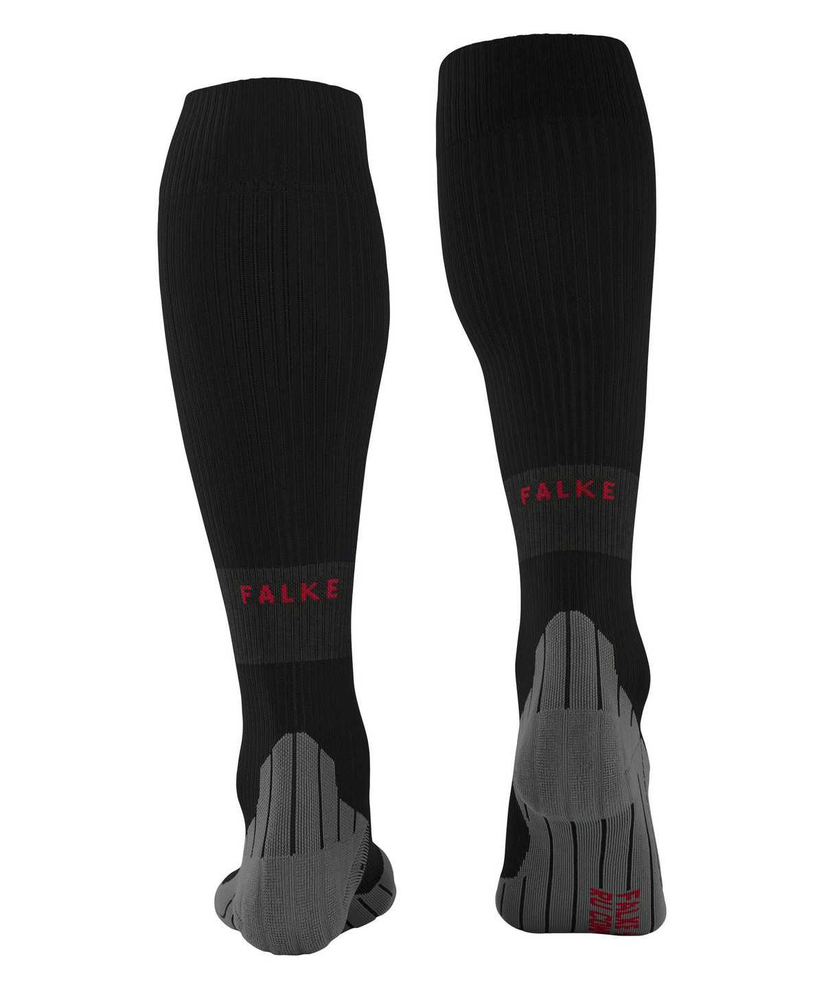 Skarpetki Falke RU Compression Energy Running Knee-high Socks Męskie Czarne | KAXBFO-581