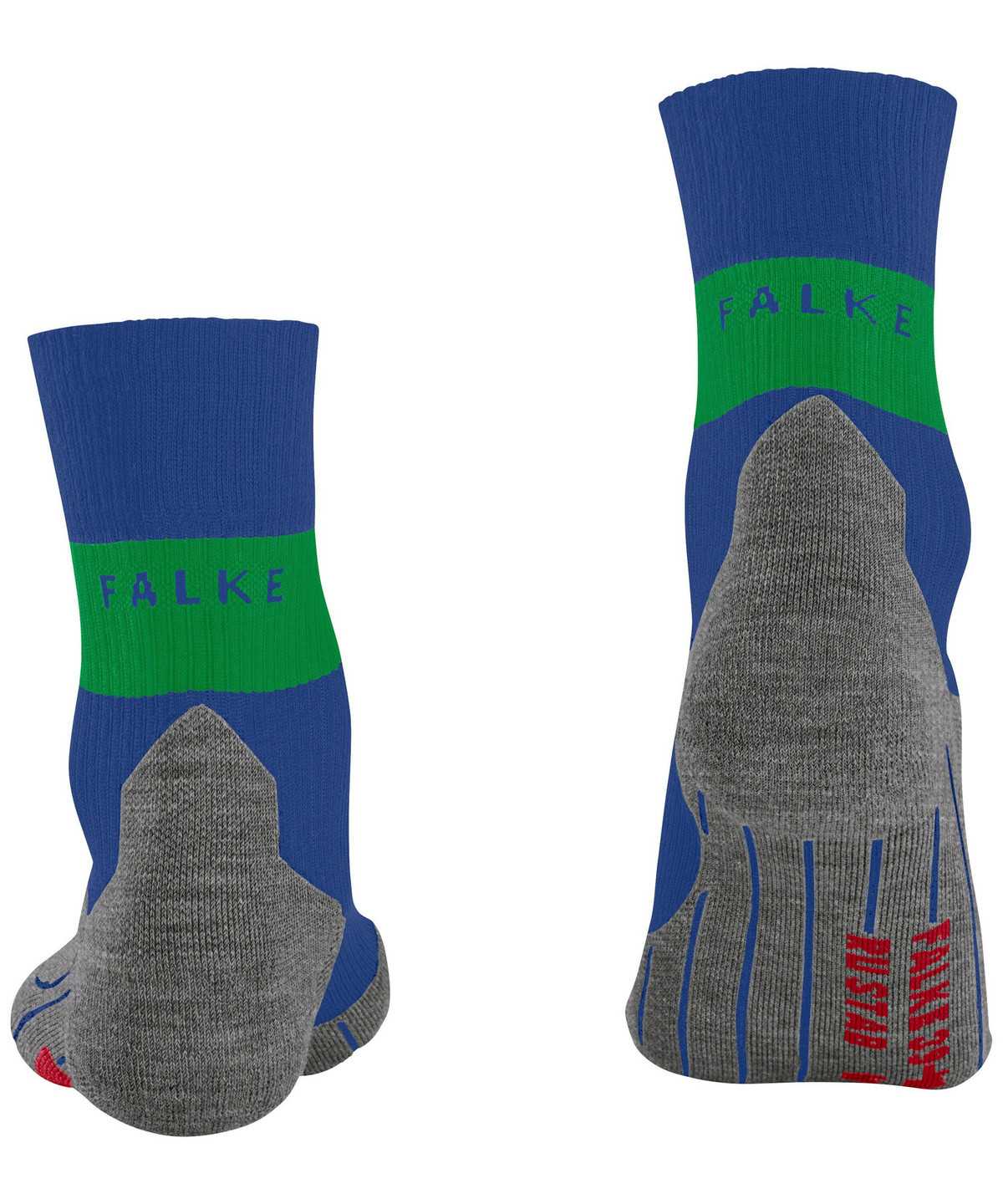 Skarpetki Falke RU Compression Stabilizing Running Socks Męskie Niebieskie | YTCEBQ-340